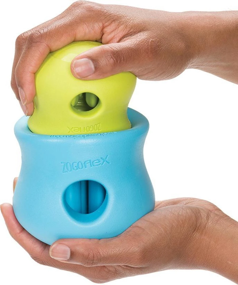 West Paw Toppl Zogoflex - Uitdagend En Sterk Speelgoed Voor Honden - Slowfeeder - Vulbaar Met Voer Of Snacks - Kleur: Groen, Maat: Large 12 West Paw Toppl Zogoflex - Uitdagend En Sterk Speelgoed Voor Honden - Slowfeeder - Vulbaar Met Voer Of Snacks - Kleur: Groen, Maat: Large - Image 10