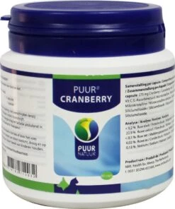 Puur Natuur Voedingssupplement Puur Cranberry Compleet - 90 Caps -Huisdierbenodigdheden Korting 1002x1200 3
