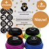 Vulpes Pets® PRO Praatknop Voor Honden - Dogbuttons - Laat Uw Huisdier Spreken - Hondenspeelgoed - Honden Training - Incl. E-Book & Trainingsstickers 2 Vulpes Pets® PRO Praatknop Voor Honden - Dogbuttons - Laat Uw Huisdier Spreken - Hondenspeelgoed - Honden Training - Incl. E-Book & Trainingsstickers -Huisdierbenodigdheden Korting 1007x1200 3