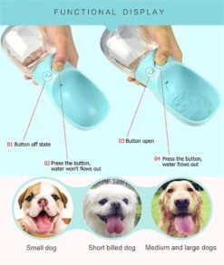 Waterfles Hond - XL - Honden - Waterfles - Blauw - Bidon - Hond Water Fles - Drinkfles - Drinkfles Hond -Huisdierbenodigdheden Korting 1013x1200 1