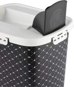 Rotho Voedselcontainer CODY - Voeropslag - 50l - Zwart -Huisdierbenodigdheden Korting 1013x1200 2