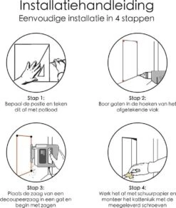 Merkloos Kattenluik - Inclusief Tunnel - 4 Vergendelingsstanden - Wit - Waterdicht - 23 X 25 X 5.5 Cm 19 Merkloos Kattenluik - Inclusief Tunnel - 4 Vergendelingsstanden - Wit - Waterdicht - 23 X 25 X 5.5 Cm -Huisdierbenodigdheden Korting 1014x1200 4