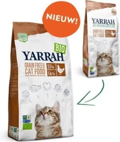 Yarrah Bio Kattenvoer Graanvrij Kip - Vis 10 Kg -Huisdierbenodigdheden Korting 1017x1200 3