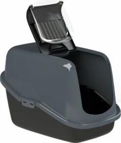 PeeWee Kattenbak EcoHus Startpakket - Antraciet - 56 X 39 X 38,5 Cm -Huisdierbenodigdheden Korting 1017x1200 6