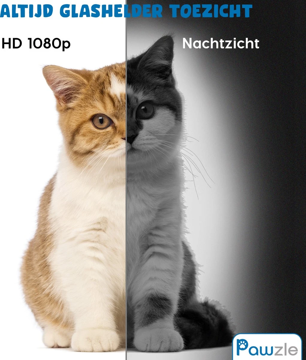 Pawzle Automatische Voerbak - Voerautomaat - Voederbak Kat & Hond - Camera, App En WiFi - Zwart 9 Pawzle Automatische Voerbak - Voerautomaat - Voederbak Kat & Hond - Camera, App En WiFi - Zwart - Image 7