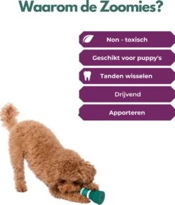 Furmey Zoomies - Honden Speelgoed - Hondenspeeltjes - Kauwbotten Hond - S Groen - 17 Cm -Huisdierbenodigdheden Korting 1022x1200 3