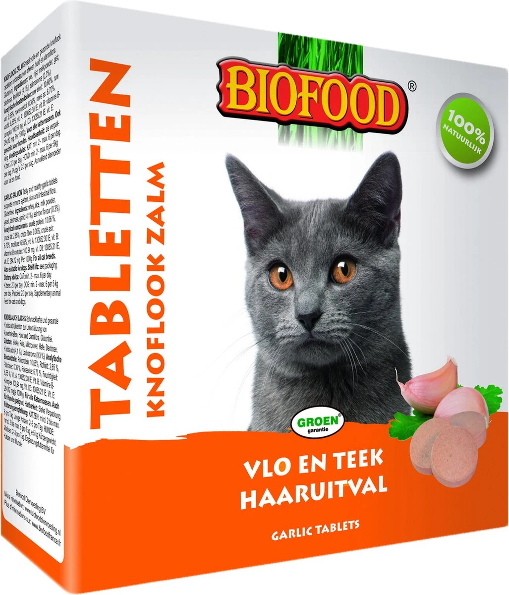 Biofood Kattensnoepjes Anti-Vlo - Zalm - 100 St 5 Biofood Kattensnoepjes Anti-Vlo - Zalm - 100 St - Image 3