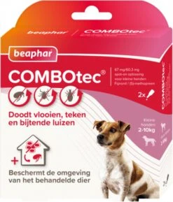Beaphar Combotec Anti Vlooien En Teken Druppels Hond 20-40 Kg 2 Pipetten -Huisdierbenodigdheden Korting 1027x1200