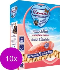 Renske Vers Vlees Zalm Graanvrij - Hondenvoer - 10 X 395 Gr -Huisdierbenodigdheden Korting 1028x1200 1