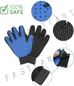 Merkloos Vachtverzorgingshandschoen -Huisdierbenodigdheden Korting 1033x1200