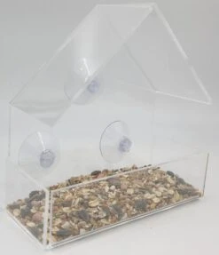 GARDEN SPIRIT Raam Vogelvoederhuisje Transparant 14 X 15 X 6 Cm Vogelhuisje -Huisdierbenodigdheden Korting 1033x1200 7