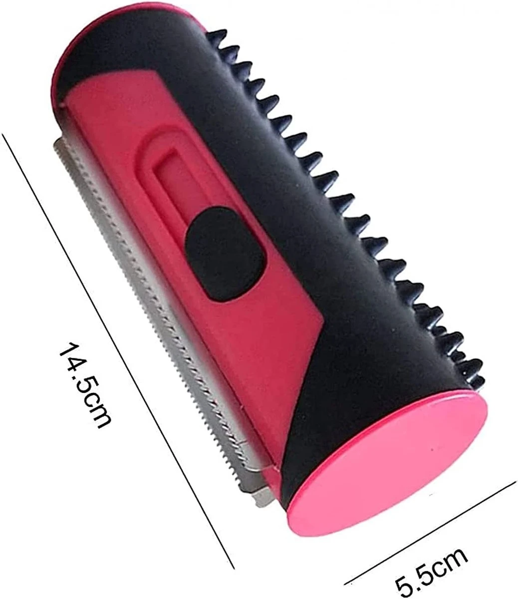 Ondervacht Kam- Hond Borstel - Klittenkam Voor Honden En Katten – Verwijderd Klitten En Voorkomt Verharing- Hondenkam Langharig - Hondenborstel Kortharig- Huisdierborstel - Vachtverzorging- Hondenborstel Rood 8 Ondervacht Kam- Hond Borstel - Klittenkam Voor Honden En Katten – Verwijderd Klitten En Voorkomt Verharing- Hondenkam Langharig - Hondenborstel Kortharig- Huisdierborstel - Vachtverzorging- Hondenborstel Rood - Image 6
