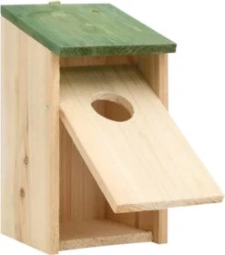 VidaXL Vogelhuisjes 10 St 12x12x22 Cm Massief Vurenhout -Huisdierbenodigdheden Korting 1057x1200 4