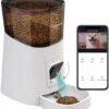 PetHero 3 Voerautomaat Wit - Verstelbare Camera - Smartphone Besturing - Automatische Voerbak Voor Kat Of Hond - 6.0 L