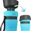 VEDIC® - Honden Drinkfles Blauw - Lekvrije Waterfles - Bidon - BPA Vrij - Voor Onderweg - 520ML -Huisdierbenodigdheden Korting 1072x1200 1