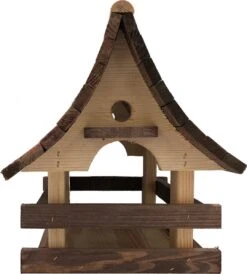 GARDEN SPIRIT Stevig Vogelvoederhuisje 31 X 26 X 29 Cm - Vogelhuisje -Huisdierbenodigdheden Korting 1080x1200 10