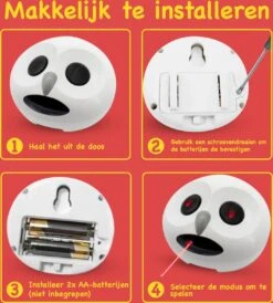 Kattenspeeltjes - Kattenspeelgoed Intelligentie - Laser - Kattenspeelgoed Elektrisch - Kattenspeelgoed Interactief -Huisdierbenodigdheden Korting 1082x1200 4