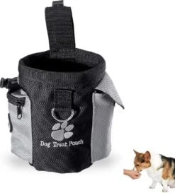 Merkloos Honden Beloningstasje - Traktatie Pouch - Voor Huisdier Training - Opbergtas Met Ingebouwde Poepzak Dispenser - Trainingzakje