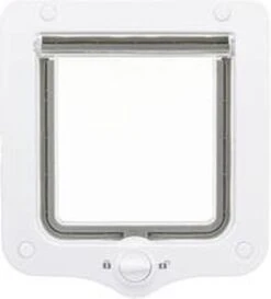 Trixie 2-weg Kattenluik Wit -Huisdierbenodigdheden Korting 1084x1200 3