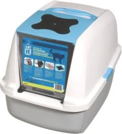 Catit Kattenbak - Grijs/Wit - 57 X 47 X 39 Cm -Huisdierbenodigdheden Korting 1088x1200 4