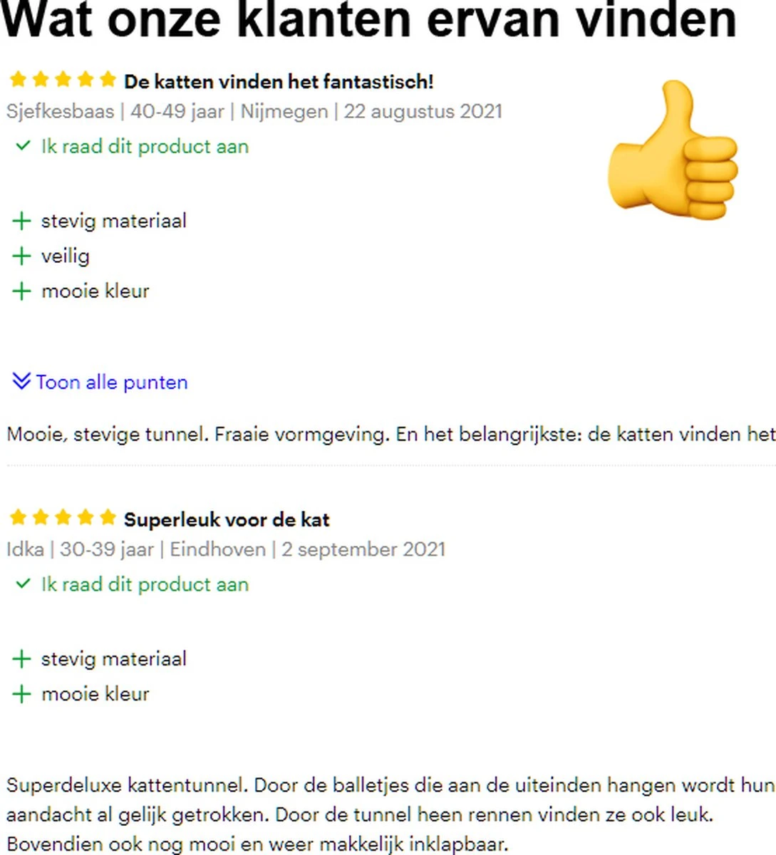 SODEAL Kattentunnel - Katten Huis - Tunnel Kat - Cat House - Kattenmand - Katten Tunnel 5 SODEAL Kattentunnel - Katten Huis - Tunnel Kat - Cat House - Kattenmand - Katten Tunnel - Image 3