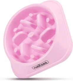 Nobleza H8P - Anti Schrok Voerbak - 20x20x4.5cm - Roze -Huisdierbenodigdheden Korting 1090x1200 4