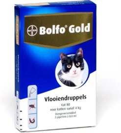 Bayer Bolfo Gold 40 Anti Vlooienmiddel - Kat - 0 Tot 4 Kg - 4 Pipetten -Huisdierbenodigdheden Korting 1095x1200 10
