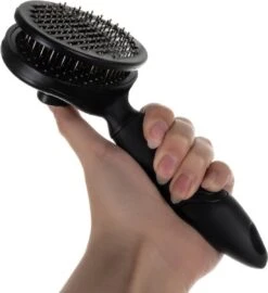 Purlov Zelfreinigende Kattenborstel En Hondenborstel - Haarverwijderaar Voor Huisdieren - Hondenborstel -Hondenhaar Kattenhaar Verwijderaar -Huisdierbenodigdheden Korting 1097x1200