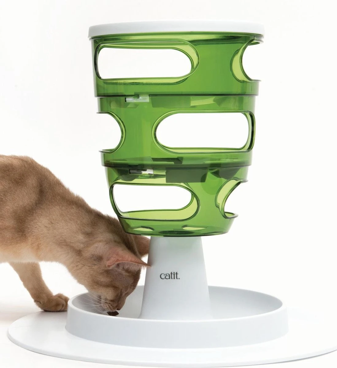 Cat-It Senses 2.0 Food Tree - Wit/Groen - Voerbak - Ø 35 Cm 4 Cat-It Senses 2.0 Food Tree - Wit/Groen - Voerbak - Ø 35 Cm - Image 2