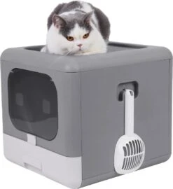 Merkloos Zelfreinigende Kattenbak - Automatische Kattenbak - Kattenbak Zelfreinigend - Electrische Kattenbak - Grijs 15 Merkloos Zelfreinigende Kattenbak - Automatische Kattenbak - Kattenbak Zelfreinigend - Electrische Kattenbak - Grijs -Huisdierbenodigdheden Korting 1099x1200 7