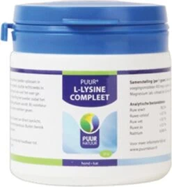 Puur L-lysine Compleet Voor Hond En Kat - 1 St à 50 Gr -Huisdierbenodigdheden Korting 1105x1200 7