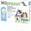 Milprazon Ontworming Hond 4 Tabletten -Huisdierbenodigdheden Korting 1107x1200