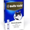 Bayer Bolfo Gold 80 Anti Vlooienmiddel - Kat - >4 Kg - 2 Pipetten