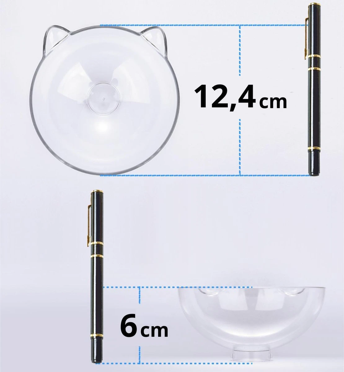 Behave Dubbele Voerbak - Drinkbak - Katten - Verstelbaar - Wit 8 Behave Dubbele Voerbak - Drinkbak - Katten - Verstelbaar - Wit - Image 6