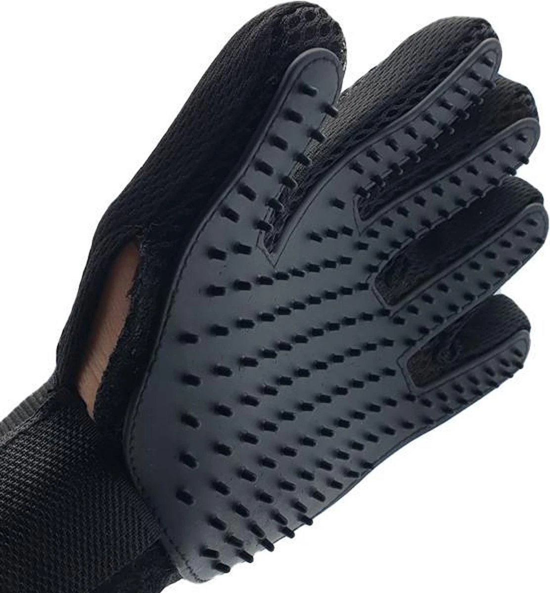 Borstel Voor Huisdieren - 2 Stuks LINKS + RECHTS - Voor Elke Vacht - Silicone - Vachtborstel - Borstel Handschoen - Zwart- ODaani 7 Borstel Voor Huisdieren - 2 Stuks LINKS + RECHTS - Voor Elke Vacht - Silicone - Vachtborstel - Borstel Handschoen - Zwart- ODaani - Image 5