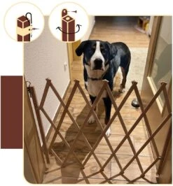 Merkloos Traphekje Voor Honden (vouwhekje / Schaarhekje / Harmonica Hekje) 7 Merkloos Traphekje Voor Honden (vouwhekje / Schaarhekje / Harmonica Hekje) -Huisdierbenodigdheden Korting 1113x1200 1