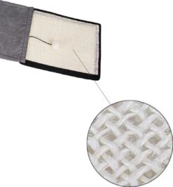 Merkloos Krabmat Voor Katten - Wit / Grijs - 117 X 23 Cm - Bankbeschermer - Krabplank Met Speelbal - Krab Lounge Voor Katten Krabplank - Krabtapijt Voor Kat -Huisdierbenodigdheden Korting 1115x1200 9