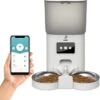 Pawsy® AR2 - Automatische Voerbak - Dubbele Voerbak - Automatische Voederbak Kat & Hond - WiFi Voerautomaat -Huisdierbenodigdheden Korting 1118x1200 2