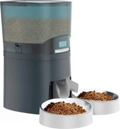 TJM PT101 Automatische Voerbak - Programmeerbaar - Kat En Hond - Dubbel -Huisdierbenodigdheden Korting 1120x1200 4