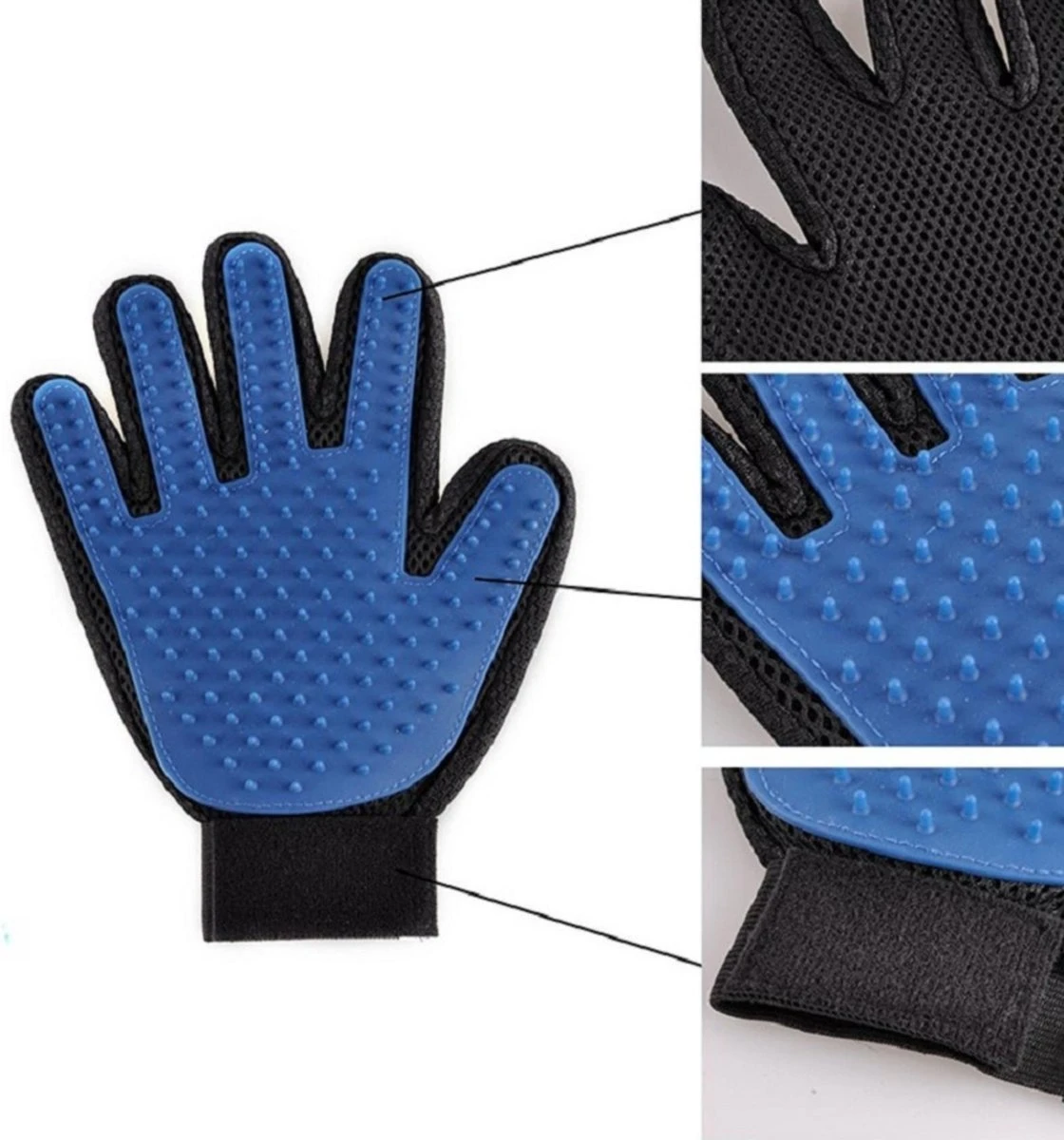 Vacht Verzorgingsborstel Voor Huisdieren - Blauw - LimitedDeals - Voor Honden Katten Konijnen Paarden - Tevens Massage Handschoen Voor Dieren! - Goed Voor De Verzorging Van De Vacht 8 Vacht Verzorgingsborstel Voor Huisdieren - Blauw - LimitedDeals - Voor Honden Katten Konijnen Paarden - Tevens Massage Handschoen Voor Dieren! - Goed Voor De Verzorging Van De Vacht - Image 6