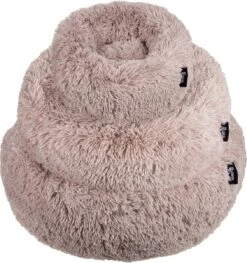 District 70 FUZZ - Hondenmand Comfortabel En Zacht Pluche - Zand, Oudroze, Donkergrijs En Lichtgrijs In S/M/L/XL - Maat: Medium, Kleur: Zand -Huisdierbenodigdheden Korting 1129x1200 3