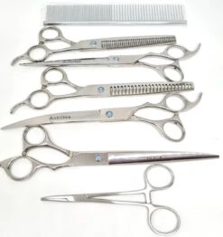 Achilles Hondenschaar - Scharenset Hond 8 INCH - 8-Delige Scharenset - Effileerschaar Hond -Huisdierbenodigdheden Korting 1132x1200 2