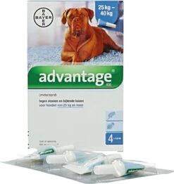 Bayer Anti Vlooienmiddel Advantage 400 25 - 40 Kg - 4 Pipetten -Huisdierbenodigdheden Korting 1133x1200 3