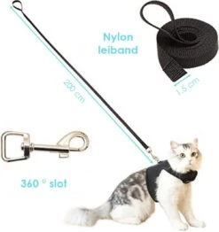 Kattentuigje Met Leiband Riem Kattenharnas Roze Maat S Kat & Kitten - Dieren Kattenriem - Cat Leash - Halsomvang 15 Tot 20cm - Borstomvang 25 Tot 30cm - Zootic® 15 Kattentuigje Met Leiband Riem Kattenharnas Roze Maat S Kat & Kitten - Dieren Kattenriem - Cat Leash - Halsomvang 15 Tot 20cm - Borstomvang 25 Tot 30cm - Zootic® -Huisdierbenodigdheden Korting 1133x1200 8