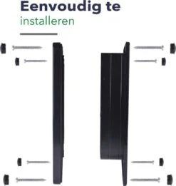Merkloos Kattenluik Zwart Met Tunnel – 4 Vergrendelingsstanden – Weerbestendig - Maat L -Huisdierbenodigdheden Korting 1134x1200 3