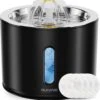 Auronic Drinkfontein - Katten En Honden - 2,4L - Dieren Drinkbak - Incl. 4 Filters En 2 Borstels - Zwart -Huisdierbenodigdheden Korting 1136x1200 2