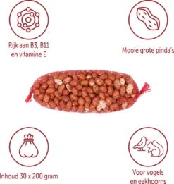 Topdiervoeding Pindanetjes - Gepelde Pinda’s Voor Vogels - Vogelvoer - 10 Stuks -Huisdierbenodigdheden Korting 1137x1200 17