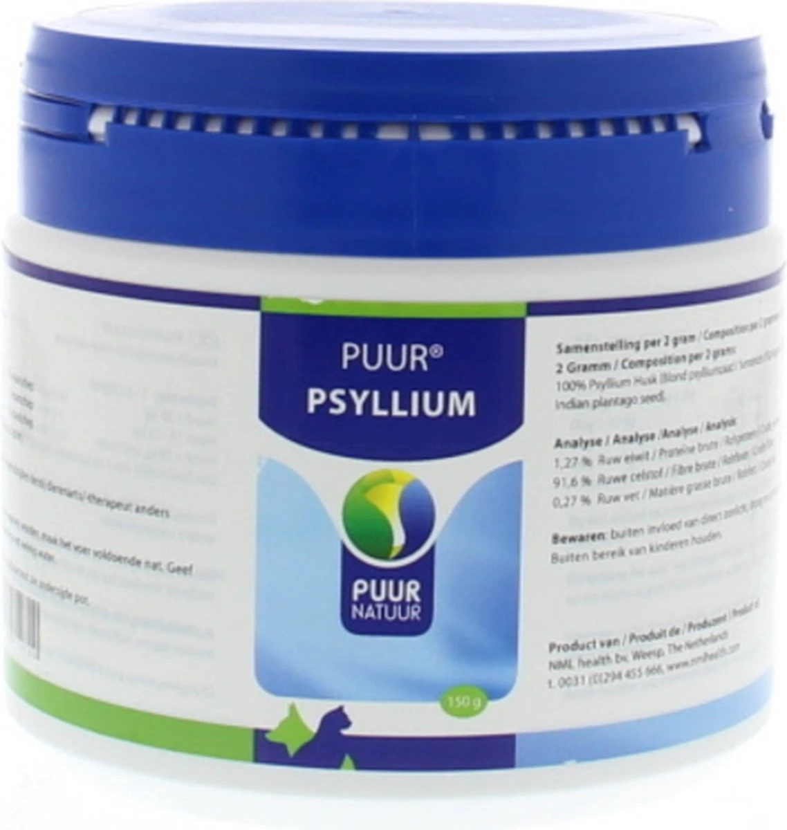 Puur Psyllium Voor Hond En Kat - 1 St à 150 Gr 6 Puur Psyllium Voor Hond En Kat - 1 St à 150 Gr - Image 4