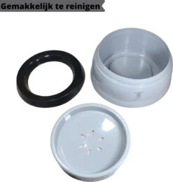 ST Products - Hond - Kat - Drinkbak Hond - Hondenbak - Waterbak - Drinkbak - Onderweg - Huisdier - Verminderd Slobberen - Anti Knoei - Water Bowl - Grijs -Huisdierbenodigdheden Korting 1139x1200 3