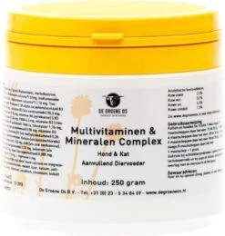 Multivitaminen En Mineralen Complex - Hond & Kat - De Groene Os 9 Multivitaminen En Mineralen Complex - Hond & Kat - De Groene Os -Huisdierbenodigdheden Korting 1139x1200 4